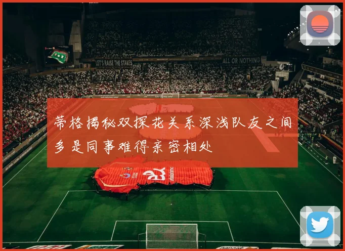 蒂格揭秘双探花关系深浅队友之间多是同事难得亲密相处